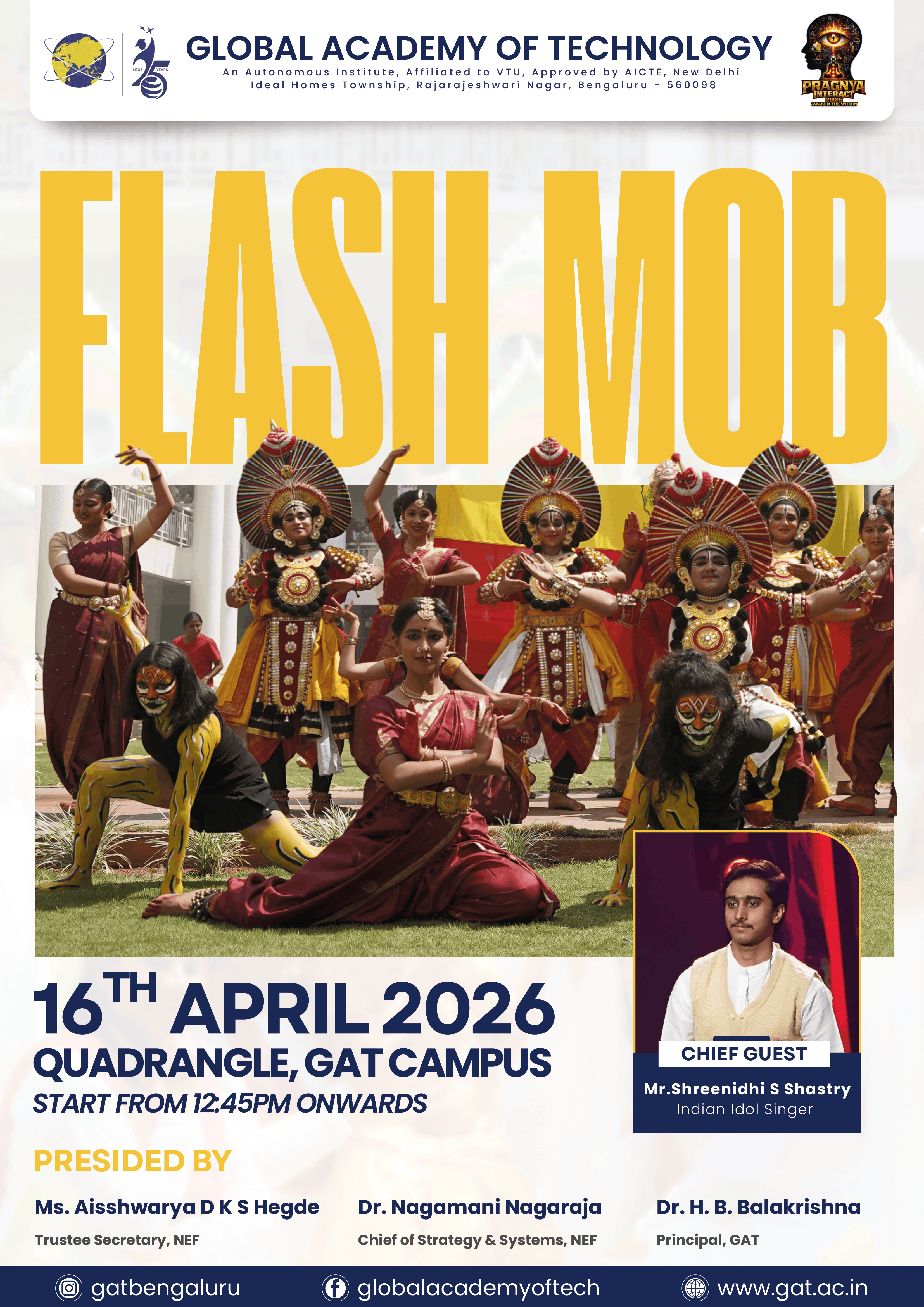 GAT INTERACT 2026 FlashMob Poster